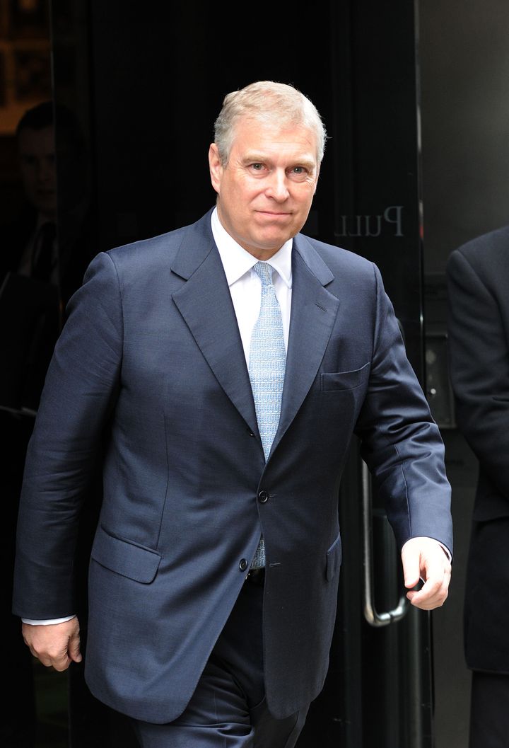 The Duke of York visits Mother London on March 13, 2013 in London. 
