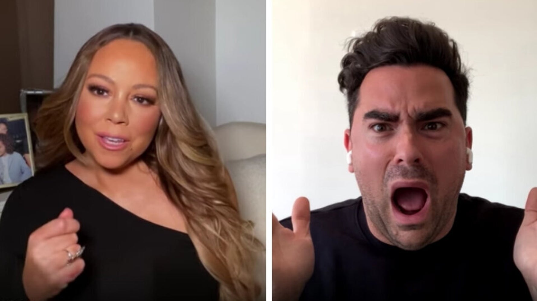‘Schitt’s Creek’ Cast Shocked When Mariah Carey Crashes Their Commencement Video