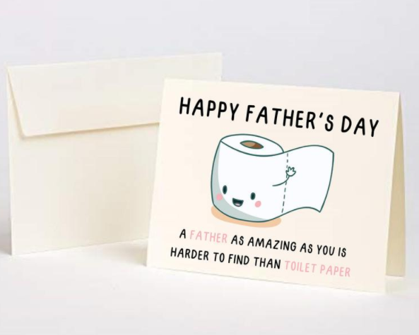 fathers day toilet paper