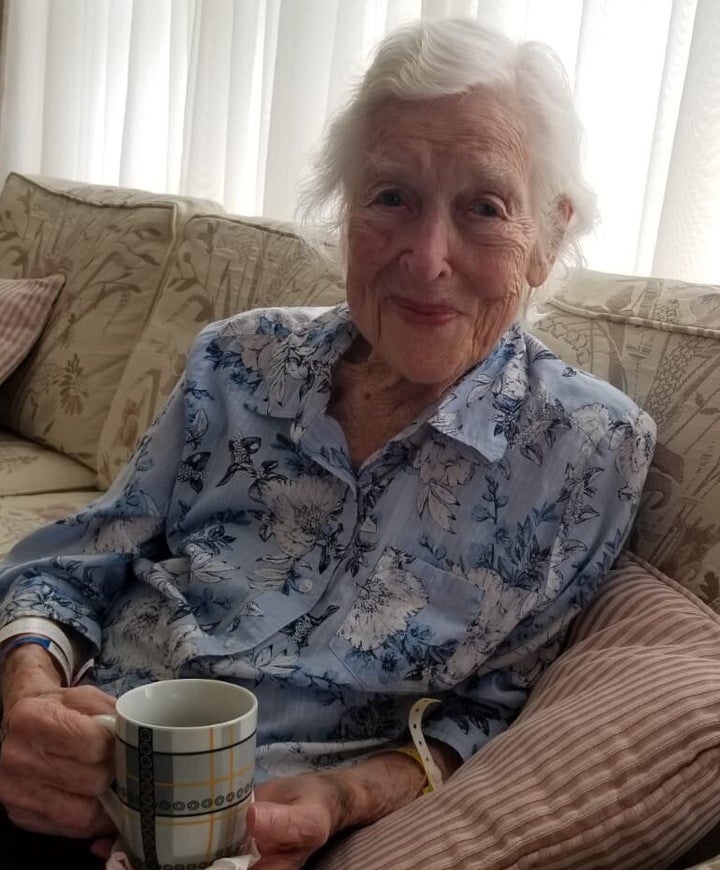 Rosemary McCabe in a recent photo provided by her grandson Andrew Spencer.