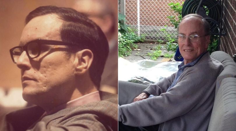 Paul Parkes is seen in two undated family photos. Parkes died with COVID-19 at Orchard Villa long-term care home in Pickering, Ont. on April 15, 2020.