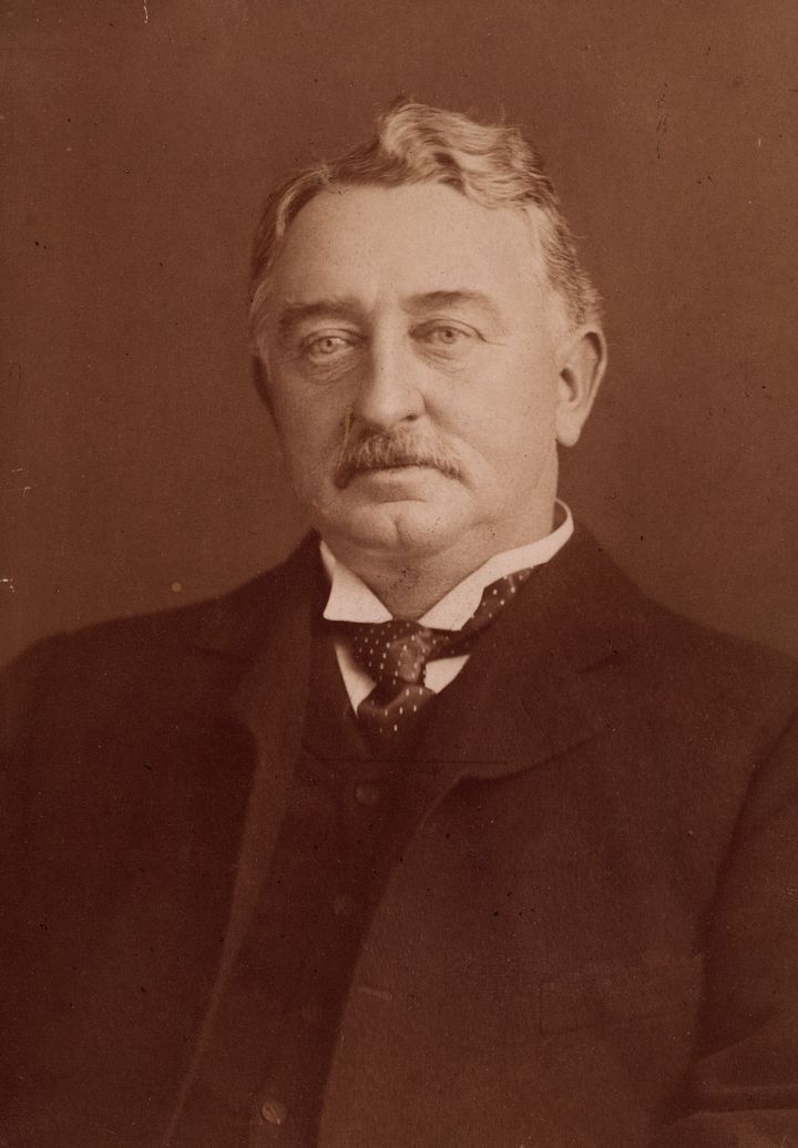 Cecil John Rhodes photographed in 1895