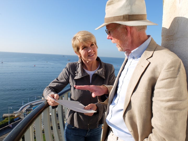 Bishop travelled to a maritime museum in the south of England to learn her two-times great grandfather fought in battles to suppress the slave trade in the 1800s.