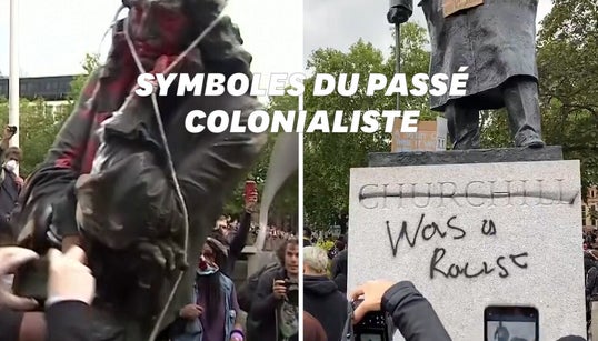 Les statues, nouvelles cibles du mouvement