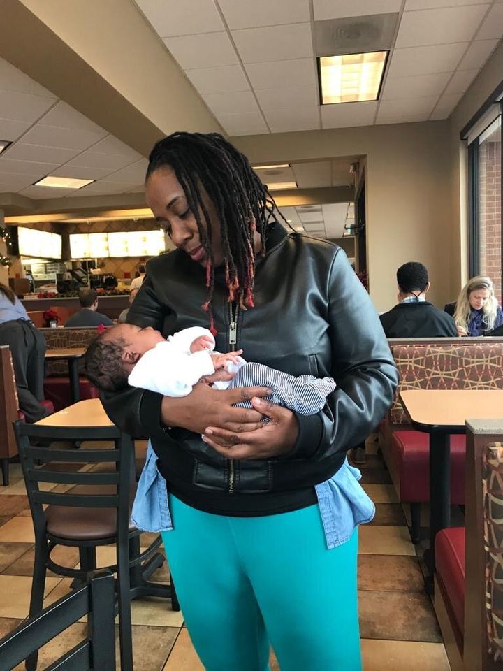 The day Trey Anthony met her son