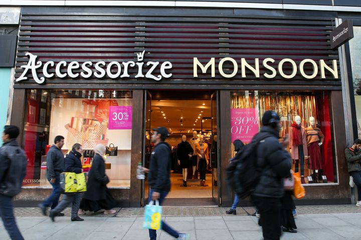 A branch of Accessorize Monsoon on Oxford Street