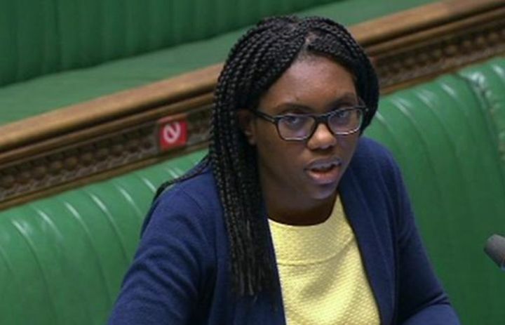 Kemi Badenoch addresses MPs in the House of Commons