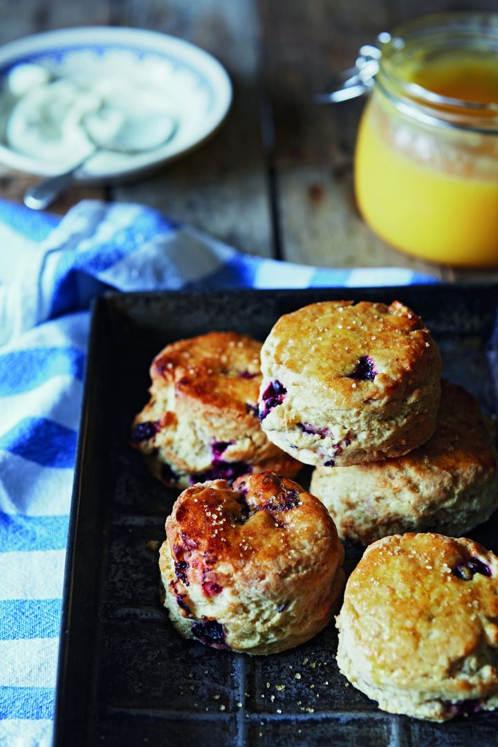 Blackcurrant Scones