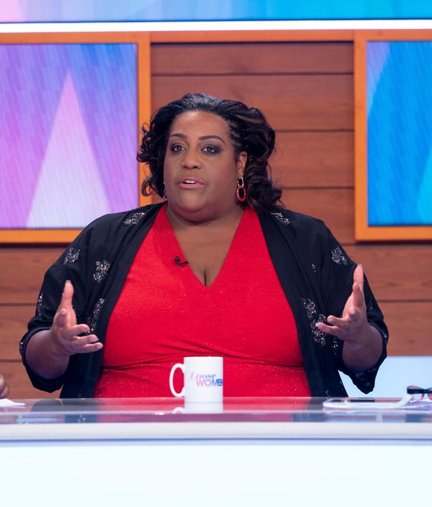 Alison Hammond appearing on Loose Women last year