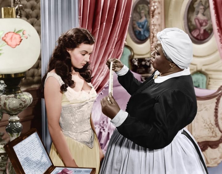 Vivien Leigh and Hattie McDaniel in Gone With The Wind