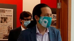 Esta es la marca de la mascarilla reivindicativa de Pablo