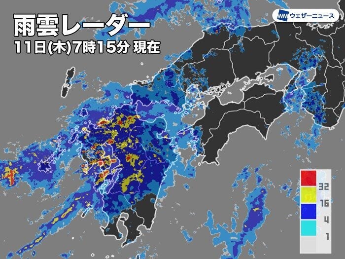 雨雲レーダー