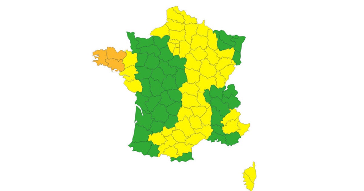 Meteo 3 Departements De Bretagne En Vigilance Orange Pluie Inondations Le Huffpost