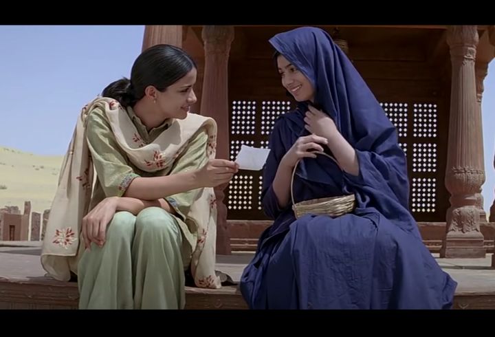 Gul Panag and Ayesha Takia in 'Dor'.