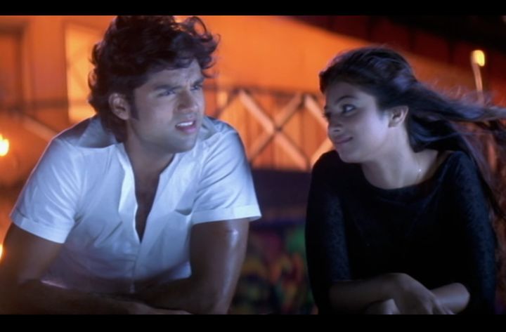 Abhay Deol and Ayesha Takia in 'Socha Na Tha'.