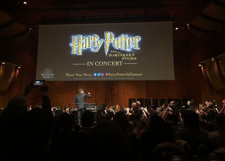 Dana Aliya Levinson ha asistido este año por su cumpleaños al concierto de 'Harry Potter y la piedra filosofal' interpretado por la filarmónica de Nueva York en Londres.