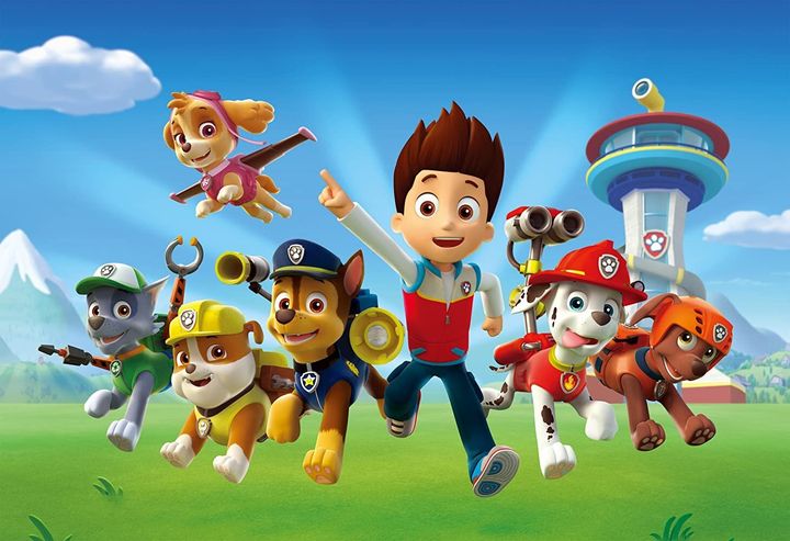 "Paw Patrol," a cartoon featuring a group of canine rescuers, is mega-popular among young children.