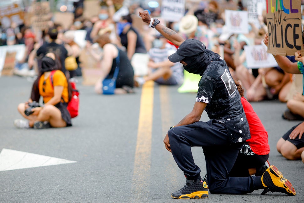 28 Protest Images From Small Cities And Towns Across The
U.S. 7 Jemel Black and his 11-year-old daughter, Tyarah, kneel June 6 with other protesters in Great Barrington, Massachusetts,