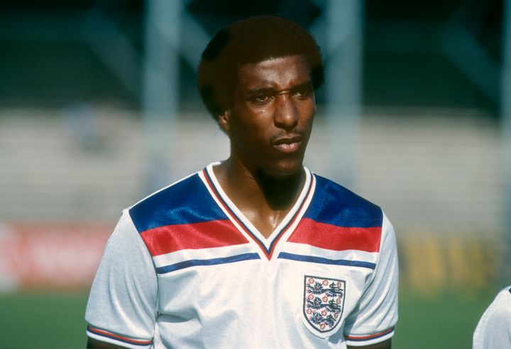 Viv Anderson, the first Black footballer to play for England.