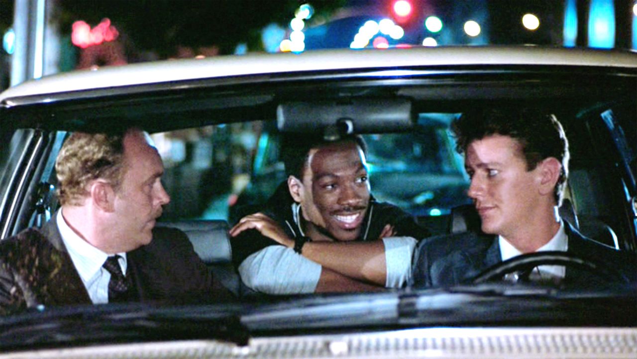 John Ashton, Eddie Murphy and Judge Reinhold in "Beverly Hills Cop."