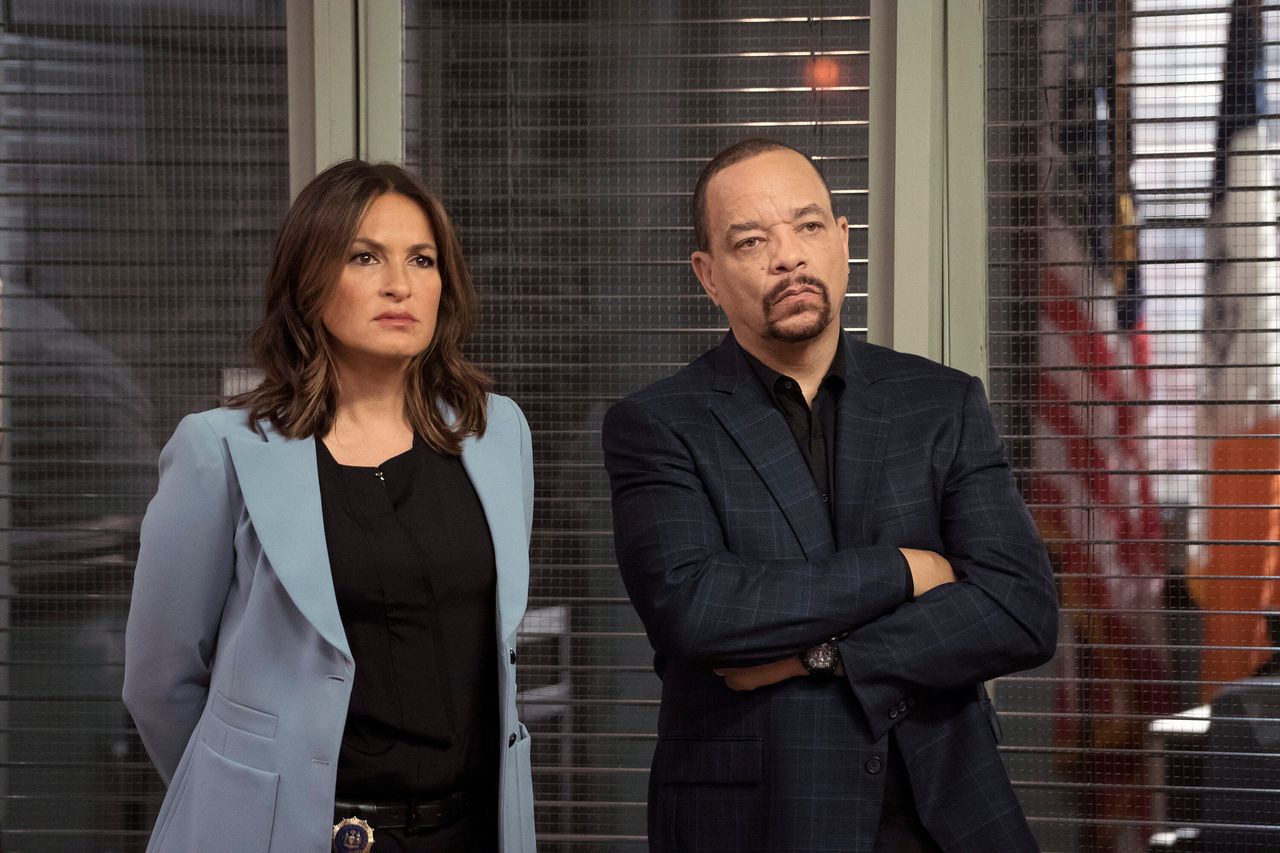 Mariska Hargitay and Ice-T in an episode of "Law & Order: Special Victims Unit."