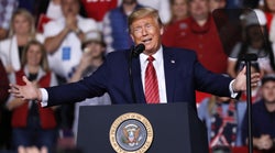 Trump Campaign Says You Can’t Sue If You Get COVID-19 At His