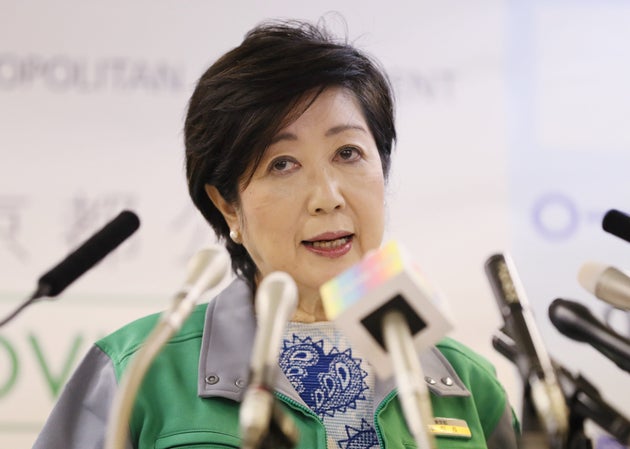 小池百合子氏が都知事選に出馬表明 崖から飛び降りた 4年前と 同じ気持ち ハフポスト 小池百合子氏が都知事選に出馬表明 崖から飛び降りた 4年前と 同じ気持ち ハフポスト