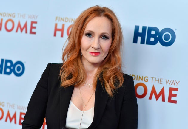 JK Rowling, who revealed on Wednesday that she had faced domestic abuse.
