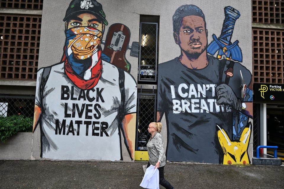 Street Art Takes A Stand Against Racism In Solidarity With Black