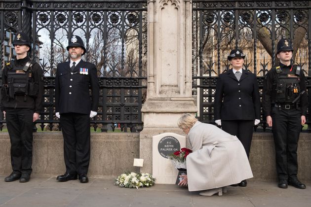 MPs And Police Express Anger After Man Pictured Urinating Next To PC Keith Palmer Memorial