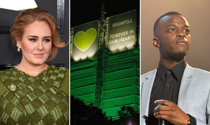 Adele and George The Poet are leading the calls for justice for the survivors of the Grenfell tragedy