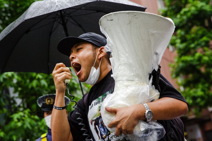 Black Lives Matter Tokyoデモの様子