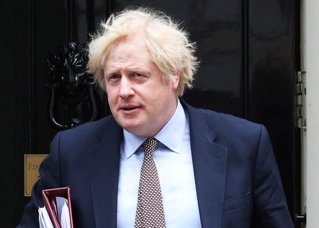 Prime Minister Boris Johnson leaves 10 Downing Street