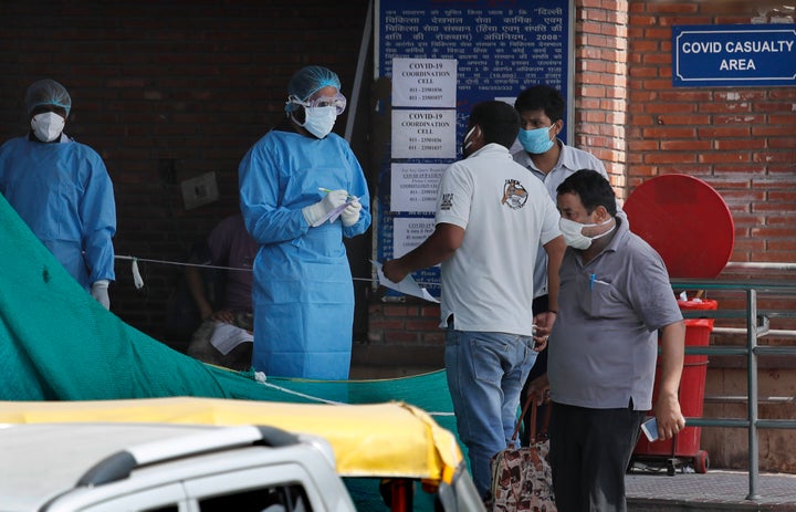 India’s health ministry reported a jump of more than 11,000 new coronavirus infections nationwide for a third consecuti