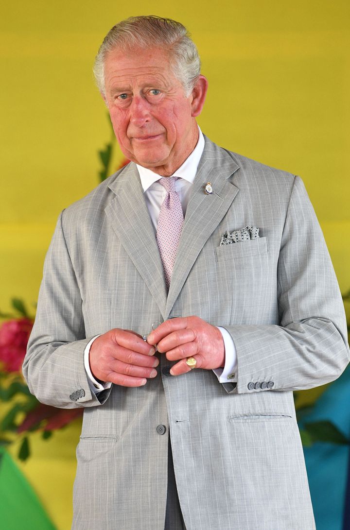 El príncipe Carlos, en las islas Salomón el 24 de noviembre de 2019.