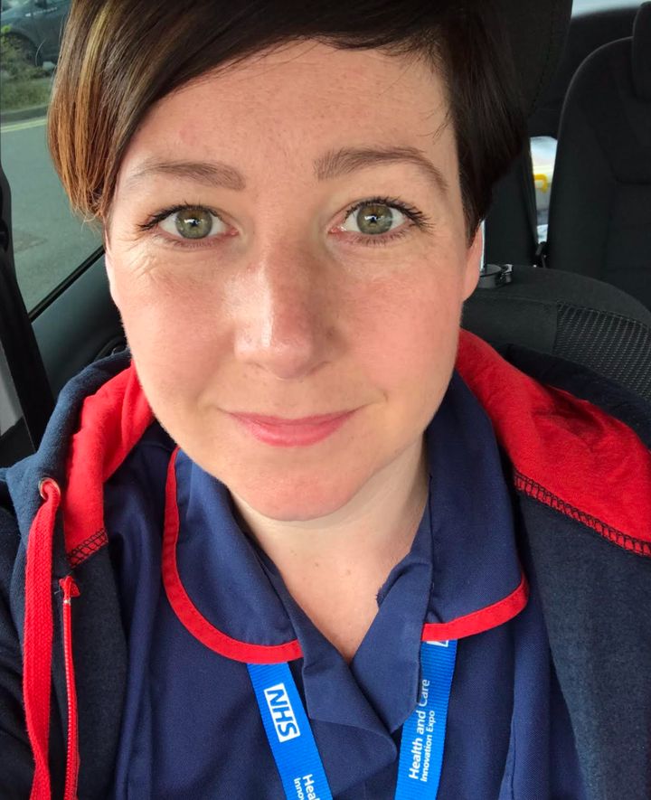 Victoria Meynell, who returned as a nurse on the NHS frontline
