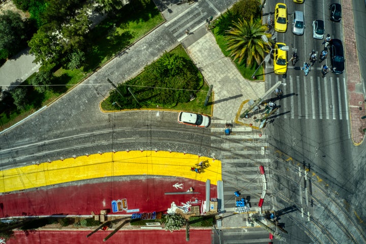 Κυκλοφοριακό «έμφραγμα» λόγω των έργων του «Μεγάλου Περιπάτου» στην Αθήνα