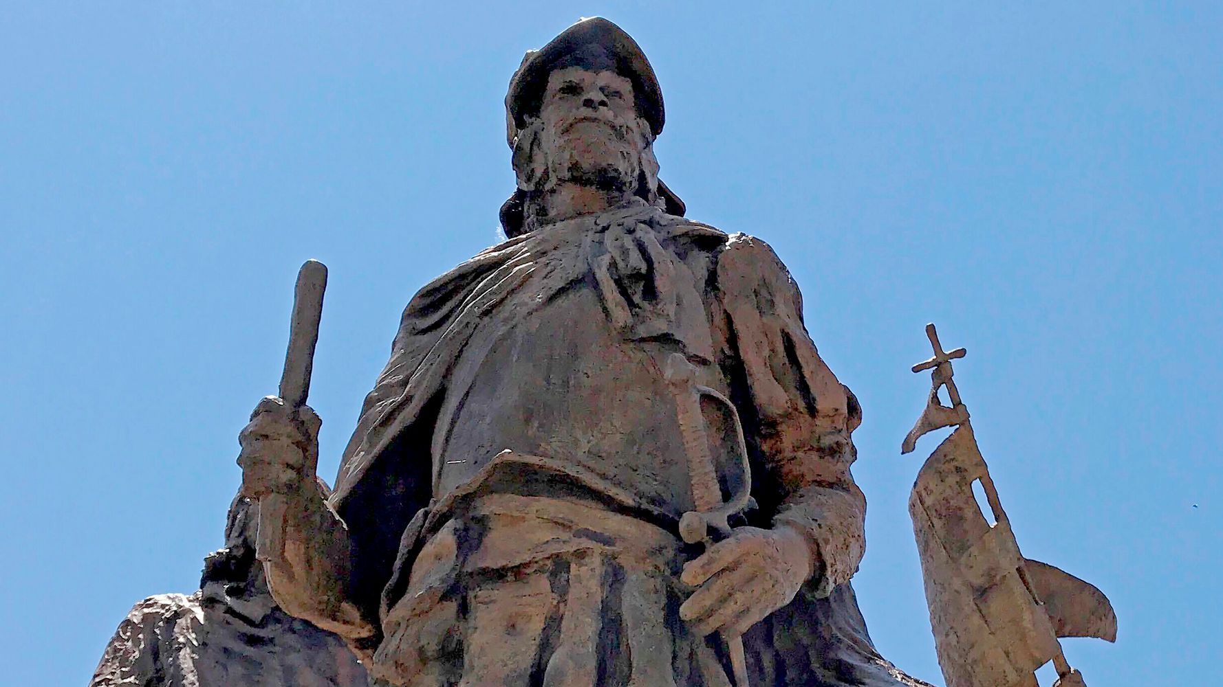 Man Arrested In Shooting During Protest Of Spanish Conqueror Statue In ...