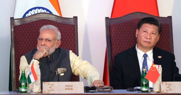 File photo of Prime Minister Narendra Modi and Chinese President Xi Jinping.