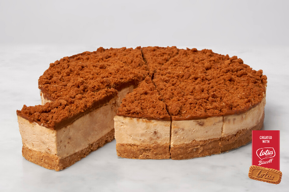 Lotus Biscoff cheesecake