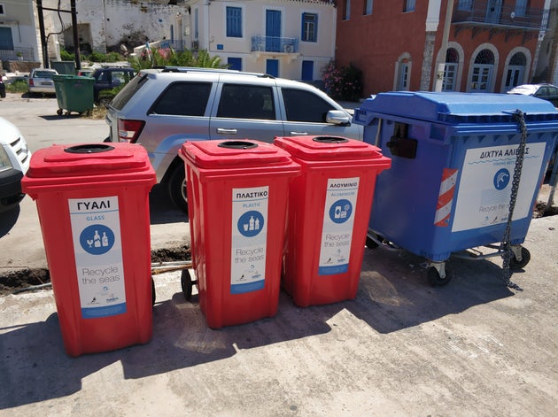 Ο σταθμός συλλογής...
