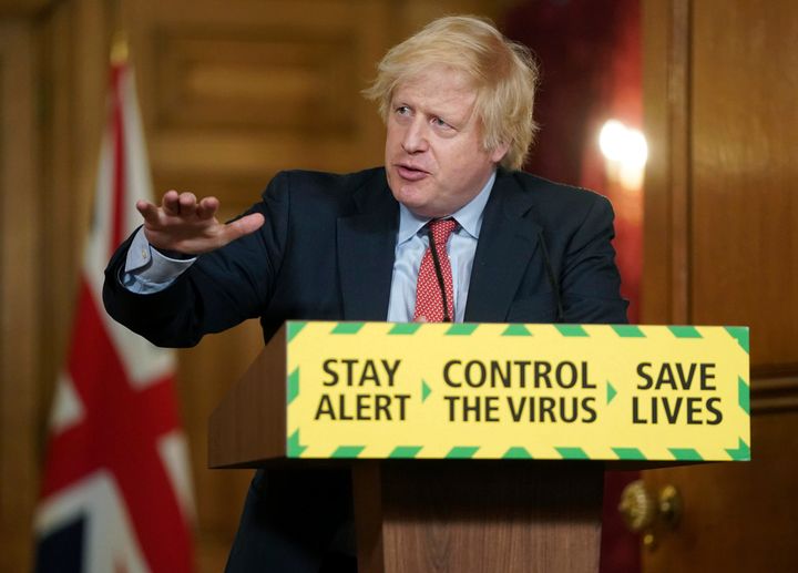 PM Boris Johnson in Downing Street