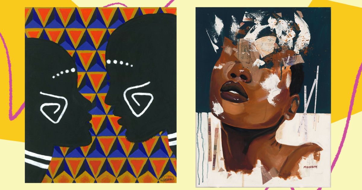 black artist paintings artwork