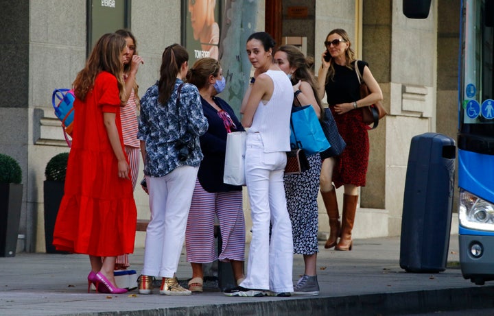 Victoria Federica el pasado 15 de junio de compras por la Milla de Oro.