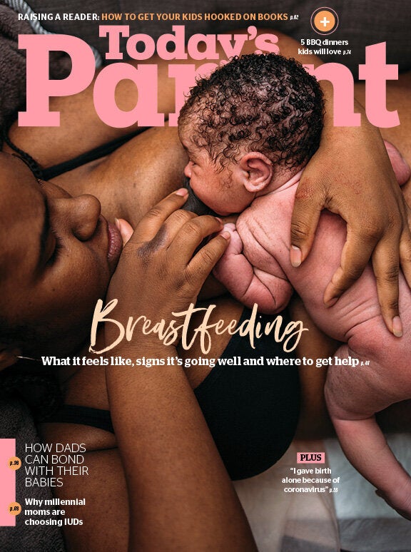 Bébé Archer doit être le plus jeune mannequin d'une couverture de magazine au Canada, à seulement quelques minutes de vie, lorsque cette photo a été prise.