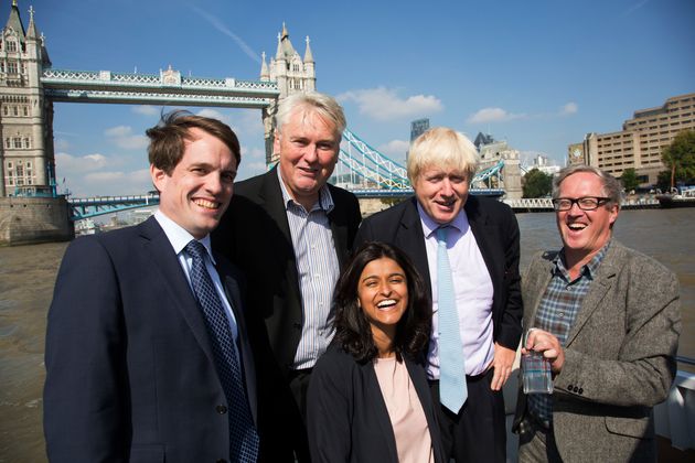 Boris Johnson with Munira Mirza in 2014.