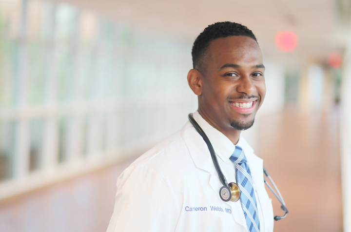 Dr. Cameron Webb from Virginia could go down in history as the first Black physician elected to a full-fledged spot in Congress.