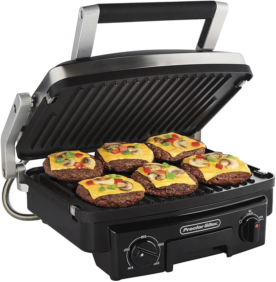 Proctor Silex Durable Panini Press & Compact Grill