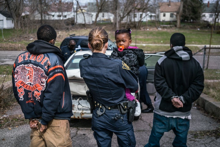 A scene from the Netflix series "Flint Town"