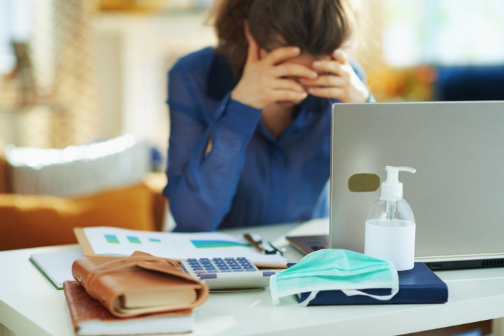 Stock photo of a woman in an office setting. A N.S. municipal office is running a pilot four-day work week program.